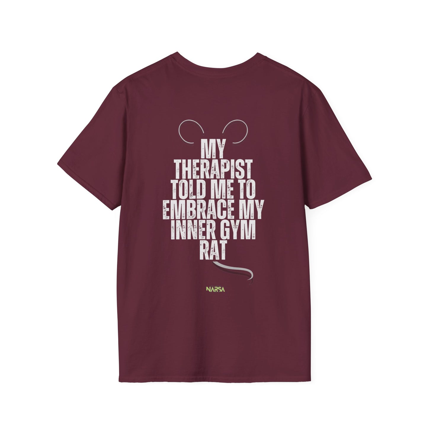 Gym Rat - Funny Gym Unisex Softstyle T-Shirt