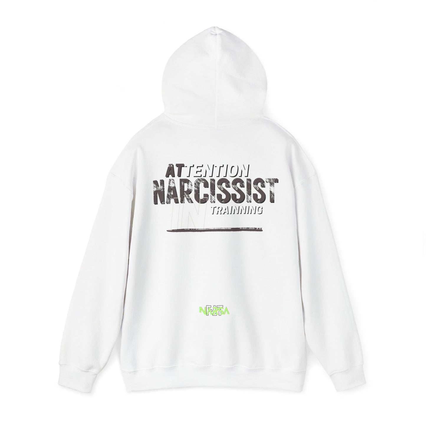 ATTENTION: Narcissist in training - Funny Gym Unisex Hooded Sweatshirt
