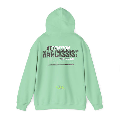 ATTENTION: Narcissist in training - Funny Gym Unisex Hooded Sweatshirt
