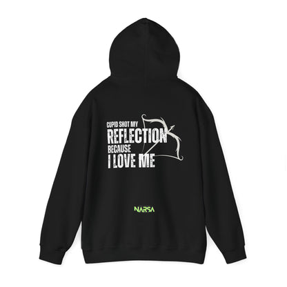 Cupid (I Love Me) - Funny Gym Unisex Hooded Sweatshirt