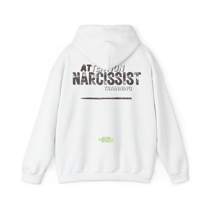 ATTENTION: Narcissist in training - Funny Gym Unisex Hooded Sweatshirt