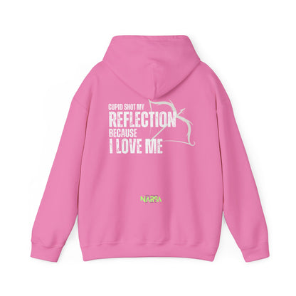 Cupid (I Love Me) - Funny Gym Unisex Hooded Sweatshirt