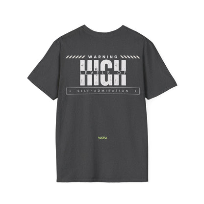 High Levels Of Self-Admiration - Funny Gym Unisex Softstyle T-Shirt
