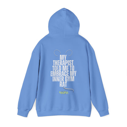 Gym Rat - Funny Gym Unisex Hooded Sweatshirt