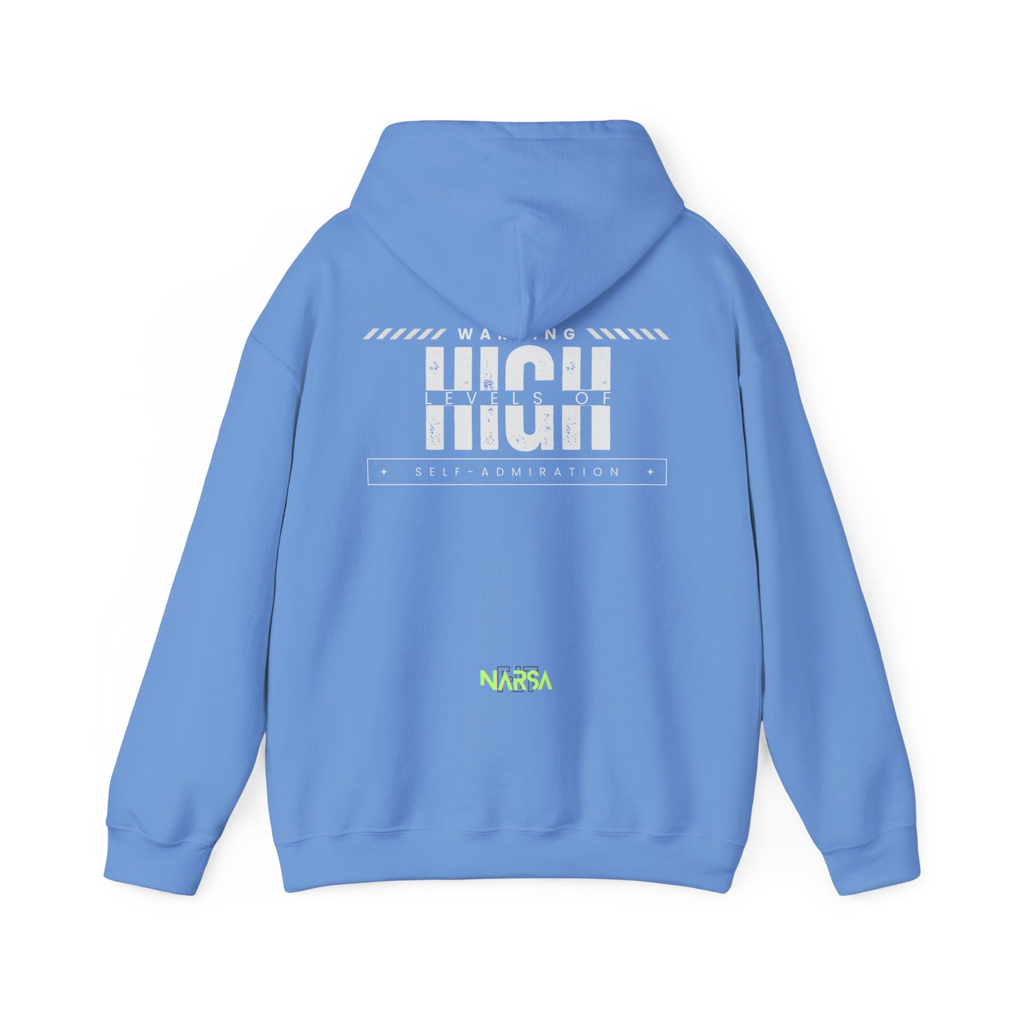 High Levels Of Self-Admiration - Funny Gym Unisex Hooded Sweatshirt