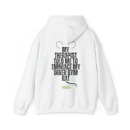 Gym Rat - Funny Gym Unisex Hooded Sweatshirt