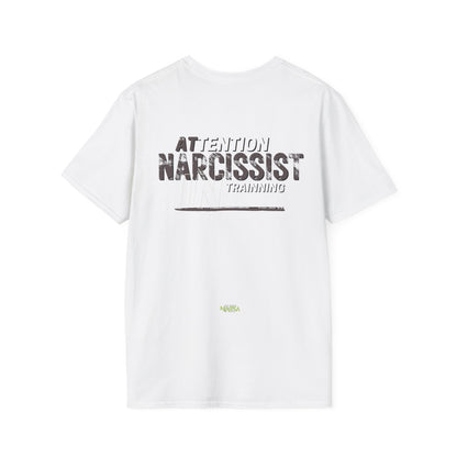 ATTENTION: Narcissist In Training - Funny Gym Unisex Softstyle T-Shirt