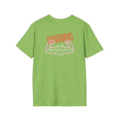 May Spontaneously Flex - Funny Gym Unisex Softstyle T-Shirt