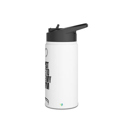 Stainless Steel - "Embrace My Inner Gym Rat"- Water Bottle