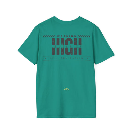 High Levels Of Self-Admiration - Funny Gym Unisex Softstyle T-Shirt