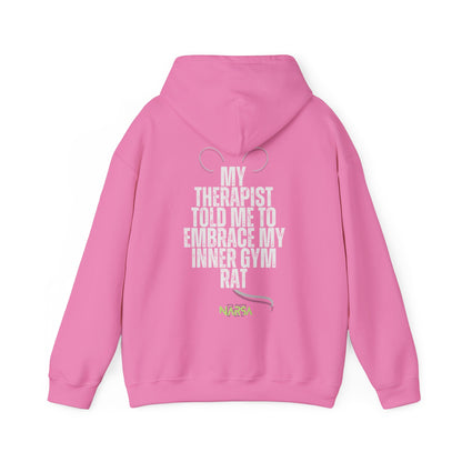Gym Rat - Funny Gym Unisex Hooded Sweatshirt