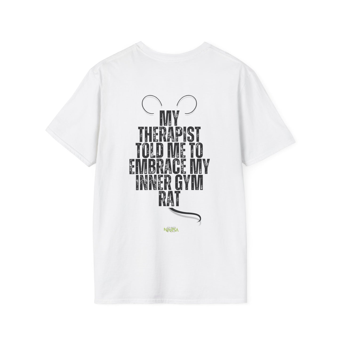 Gym Rat - Funny Gym Unisex Softstyle T-Shirt