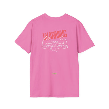 May Spontaneously Flex - Funny Gym Unisex Softstyle T-Shirt