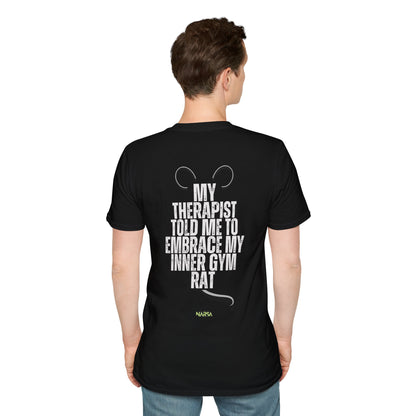 Gym Rat - Funny Gym Unisex Softstyle T-Shirt