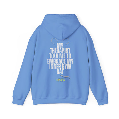 Gym Rat - Funny Gym Unisex Hooded Sweatshirt