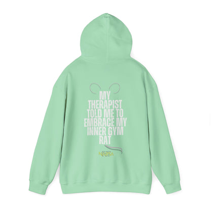 Gym Rat - Funny Gym Unisex Hooded Sweatshirt