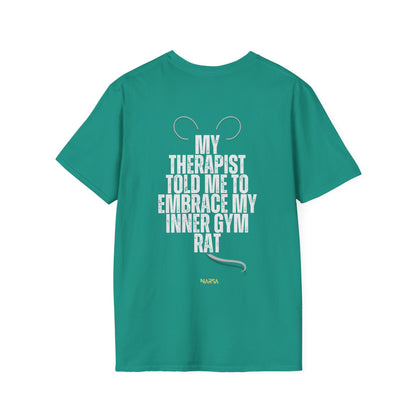 Gym Rat - Funny Gym Unisex Softstyle T-Shirt