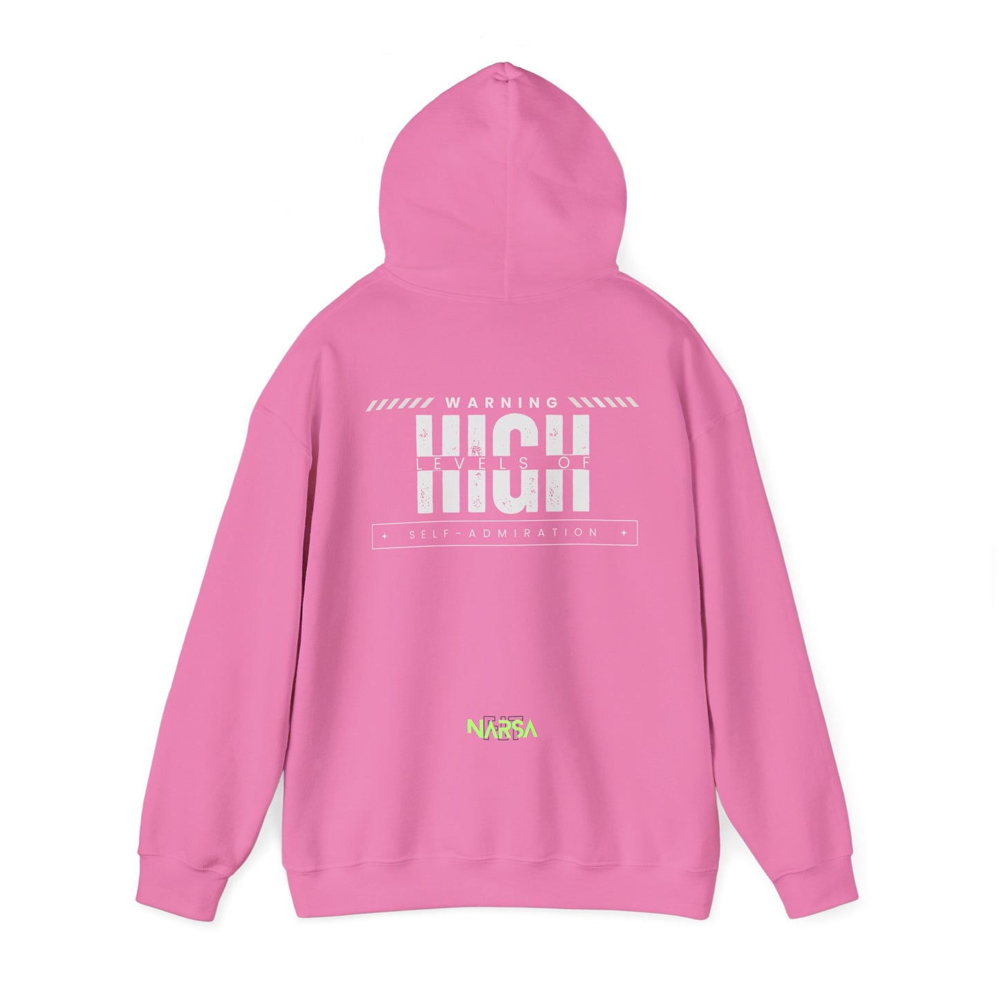 High Levels Of Self-Admiration - Funny Gym Unisex Hooded Sweatshirt
