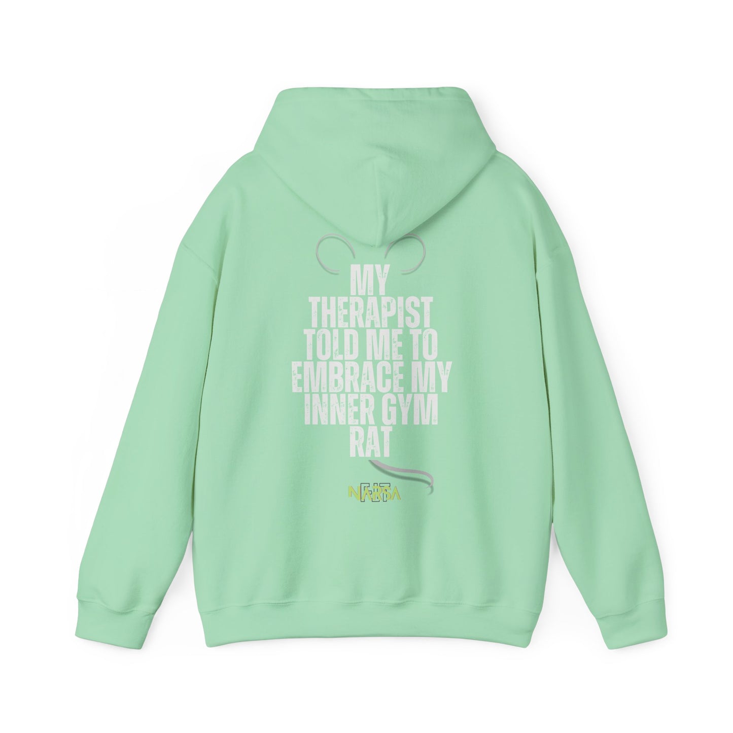 Gym Rat - Funny Gym Unisex Hooded Sweatshirt