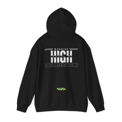 High Levels Of Self-Admiration - Funny Gym Unisex Hooded Sweatshirt