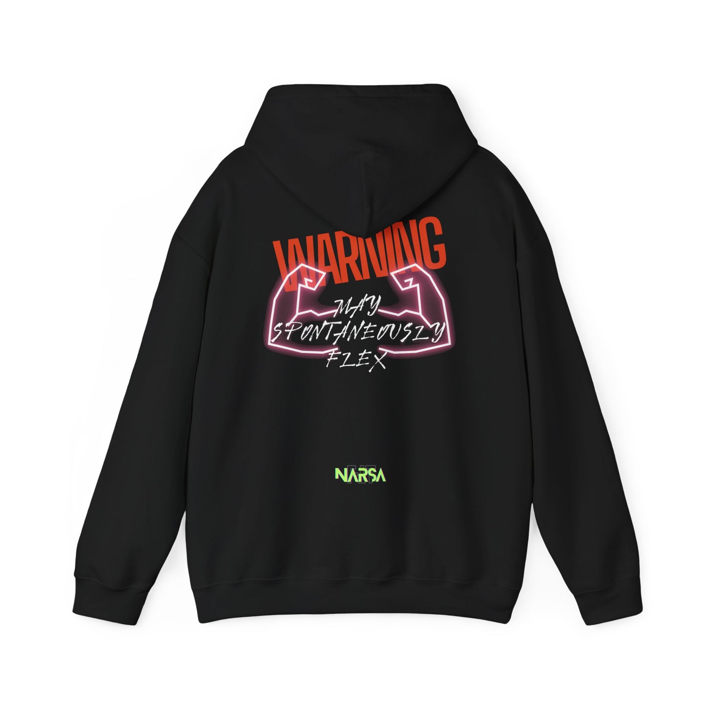 May Spontaneously Flex - Funny Gym Unisex Hooded Sweatshirt