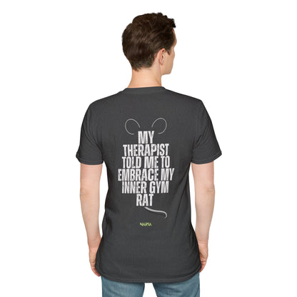 Gym Rat - Funny Gym Unisex Softstyle T-Shirt