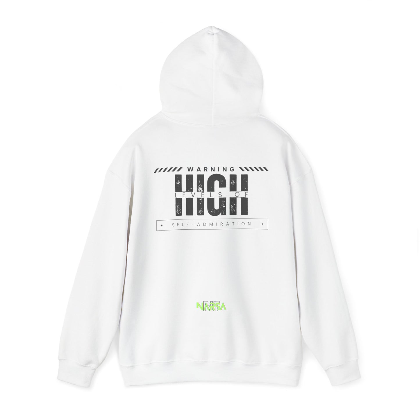 High Levels Of Self-Admiration - Funny Gym Unisex Hooded Sweatshirt