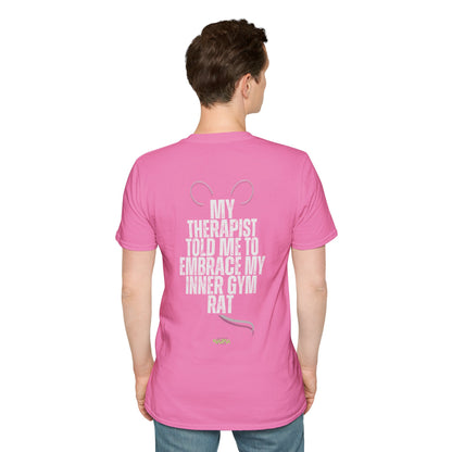Gym Rat - Funny Gym Unisex Softstyle T-Shirt