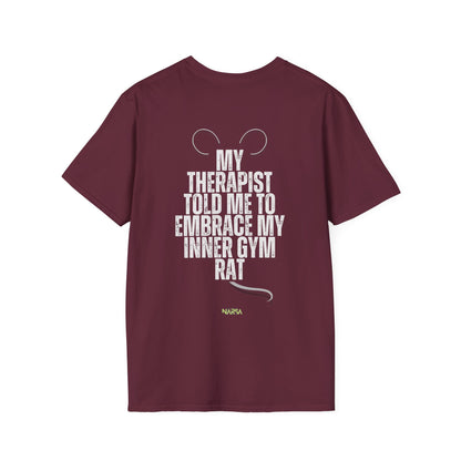Gym Rat - Funny Gym Unisex Softstyle T-Shirt