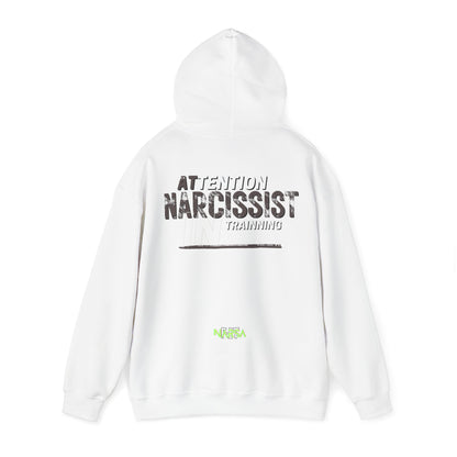 ATTENTION: Narcissist in training - Funny Gym Unisex Hooded Sweatshirt