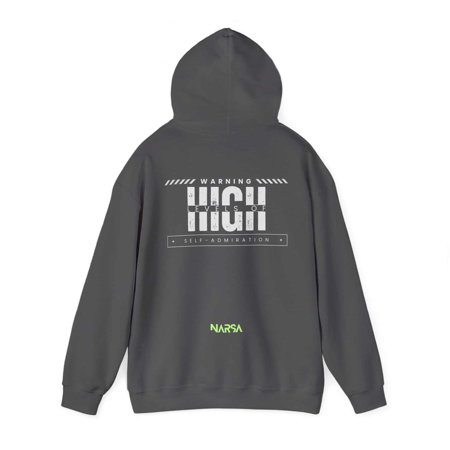 High Levels Of Self-Admiration - Funny Gym Unisex Hooded Sweatshirt
