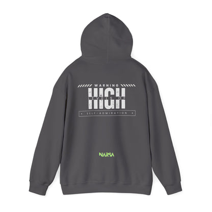 High Levels Of Self-Admiration - Funny Gym Unisex Hooded Sweatshirt
