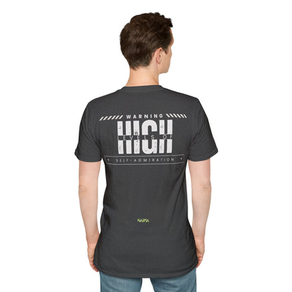 High Levels Of Self-Admiration - Funny Gym Unisex Softstyle T-Shirt