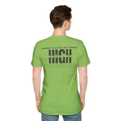 High Levels Of Self-Admiration - Funny Gym Unisex Softstyle T-Shirt