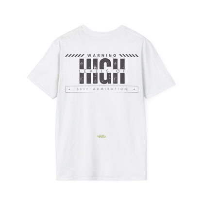 High Levels Of Self-Admiration - Funny Gym Unisex Softstyle T-Shirt